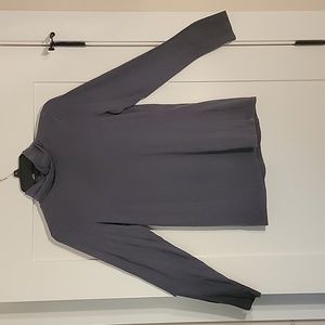Turtle neck long sleeve cotton shirt  size large